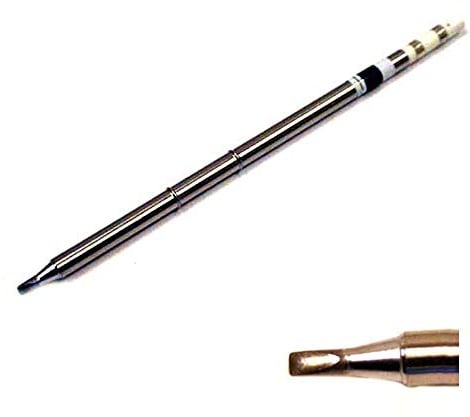 Hakko T15-D24 Soldering Iron Tip Chisel Shape 2.4mm x 4mm x 10mm for FM-2027 / FM-2028