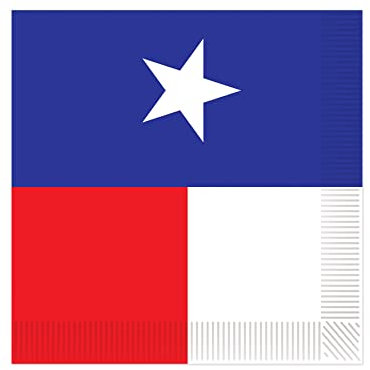 Beistle Texas Getränke-Servietten