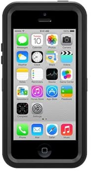 OtterBox Defender Series Case and Holster for iPhone 5c - Retail Packaging - Black