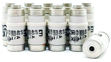 ETI NEOZED Schmelzsicherung E18 D02 40A GL/GG - blau - 10 Stück