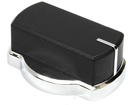 Genuine Belling ADP3640 ADP4890 CH60R Oven Cooker Hob Control Knob Switch (Black/Chrome)