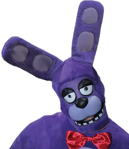 Rubie's Unbekannt Video Games Five Nights at Freddy's Bonnie Costume 3/4 Mask Adult Standard