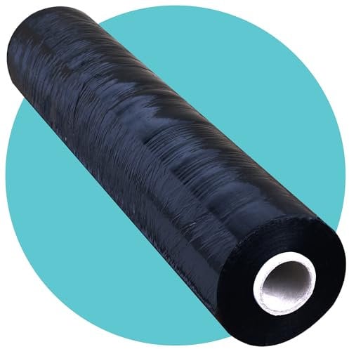 Triplast - Plástico para embalaje retráctil, 400 mm x 250, color negro