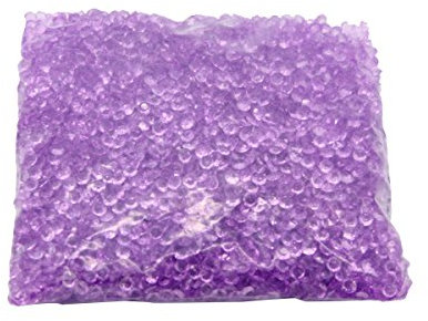 Evilandat 5000 PCS Streudeko Diamant Tischdeko Stein Verzierung Hochzeit Glitzert Klar Bling Faux Acryl Optik, 4,5 mm, Lila