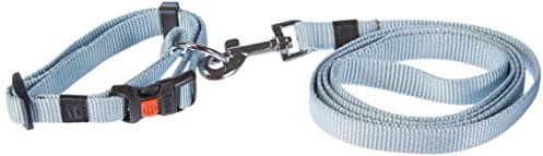 Karlie Art Sportiv Plus Welpenhalsband & Leine L: 20 - 40 cm B: 15 mm blau
