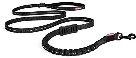 EzyDog Zero Shock Lite Hundeleine für kleine Hunde – perfekt für Hunde mit einer Körpergröße von bis zu 26 kg – stoßdämpfendes Design für hohen Komfort und Kontrolle – reflektierend für Sicherheit