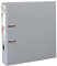 Exacompta 53354E Premium PP-Ordner Prem´Touch. 8 cm breit DIN A4 Kunststoffbezug außen Papierbezug innen Rückenschild austauschbar Ringordner Aktenordner Briefordner Plastikordner dunkelgrau