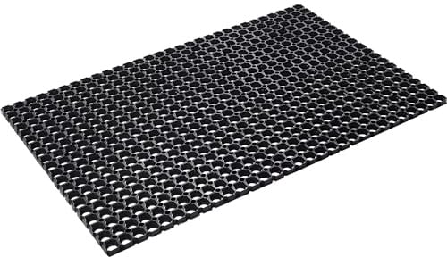 Miltex Schmutzfangmatte, Schwarz, 80 x 120 cm