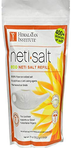 HIMALAYAN INSTITUTE PRESS NETI POT SALT,BAG, 1.5 LB, EA-1