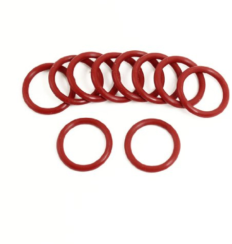 uxcell Metric Rubber Sealing Oil Filter O Rings Gaskets (10 Piece), 25mm x 3mm x 19mm