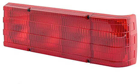 HELLA Rückleuchte - Glühlampe - 12V - Einbau/geschraubt - ECE - Lichtscheibenfarbe: rot - Stecker: Flachstecker - links/rechts - Menge: 1 - 2SB 004 460-061