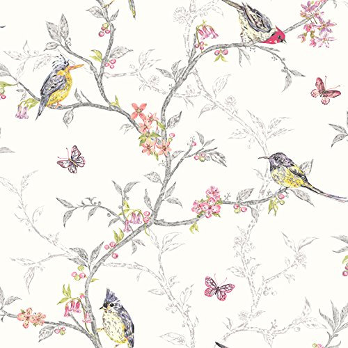 Holden Decor 98080 Papier Tapete Kollektion Enchanted Garden, 10.05 m x 0.53 m