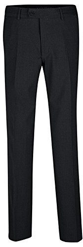 GREIFF Corporate Hose Premium Herren Slim Fit Oeko TEX Schwarz 106