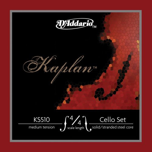 D'Addario Kaplan Cello 10 Blk Set 4/4 M (KS5104/4M-B10)