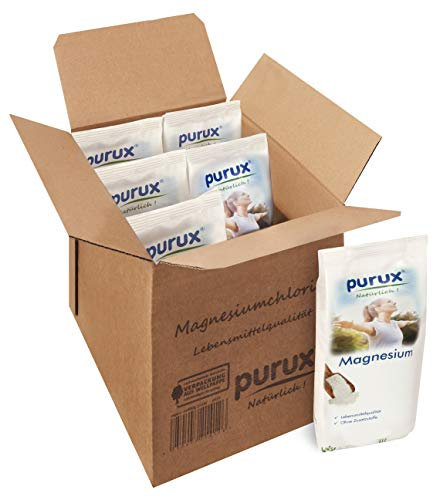 purux Magnesiumchlorid 4 kg E511 Food MgCl2 Magnesium nachhaltig verpackt