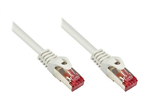 Kabelmeister® Cat.6 Ethernet LAN Patchkabel mit Rastnasenschutz - S/FTP, PiMF, PVC, 250MHz - Gigabit-fähig - 25m