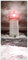 Wallario Selbstklebende Türtapete Leuchtturm im Wasser bei stürmischer See - Türposter 93 x 205 cm Abwischbar, rückstandsfrei zu entfernen