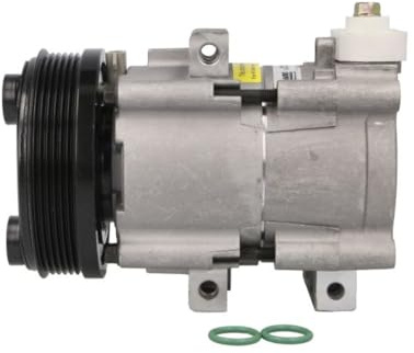 NISSENS 89191 A/C Kompressor für Klimaanlage Klimakompressor mit ID: FS10-154 Kältemittel: R134a PAG 46 mit 135mm Riemenscheibe 6-Rillen für FORD Fiesta Mk4 Schrägheck (JAS, JBS) 1007099 1019771