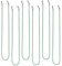 Edison & King Brillenband im Multipack – Stabile Brillenkette ca. 70 cm (6er-Pack, grün)