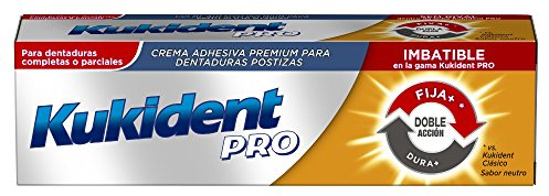 Kukident Pro Crema Adh Doble Accion 40G