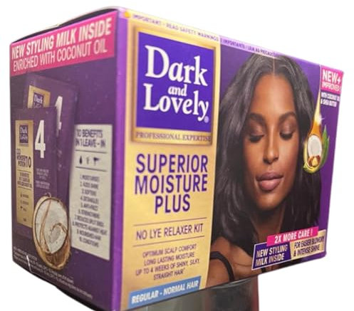 Dark and Lovely Moisture Plus - Ohne Lauge, normale Glättung