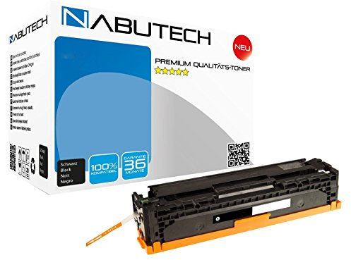 Nabutech Toner mit 50% mehr Leistung kompatibel zu CF400X für Color Laserjet Pro 200 M252n M252dw MFP M277dw M277n M274n