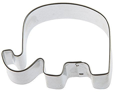 Plätzchenausstecher in Form eines Republikanischen Elefanten, 7 cm – Ausstechformen – US Weißblech Stahl – B965
