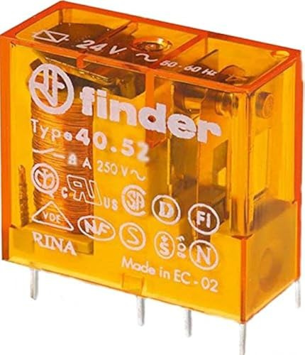 finder Steck-/Printrelais 40.52.8.048.0000 Serie 40 Schaltrelais 8012823240213