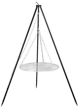 FARMCOOK Schwenkgrill NOBEL Dreibein mit Grillrost aus Edelstahl in 4 Größen (Ø 60 cm)