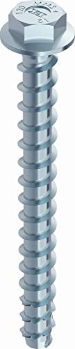 HECO Multi-Monti plus Schraubanker 16x160 mm mit Sechskantkopf und Scheibe verzinkt/ 1 Packung = 50 Stück