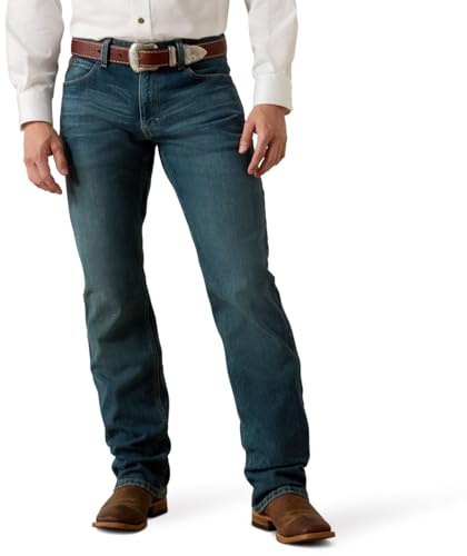 ARIAT Men's M4 Low Rise Legacy Boot Cut Jean, Stretch Freeman, 32W / 32L
