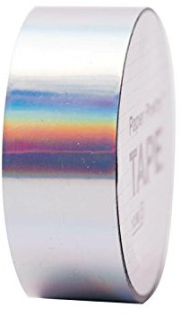 Holographic Tape - irisierend silber