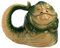 Vandor 55695 Star Wars Jabba The Hutt Shaped Ceramic Soup Coffee Mug, Multicolor