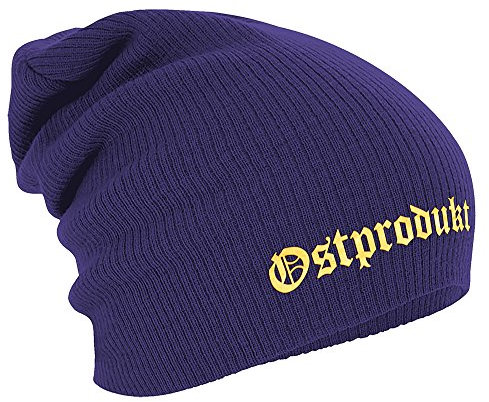 Fan-O-Menal Textilien Longbeanie Slouch-Beanie Wintermütze Ostprodukt 55271 Farbe lila