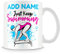 MUGGZ Swimmer Mug Personalised Gift - Just Keep Swimming