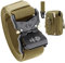 BESTKEE Herren Taktischer Gürtel, Arbeitsgürtel Schwerlast Gürtel, Militärstil mit Schnellverschluss Metallschnalle 38MM Breite, Geschenk mit taktischem Molle Beutel und Haken,Braun