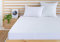 Todocama protège-Matelas en Tissu éponge imperméable et Respirant. Disponible dans Toutes Les Dimensions. (Lit de 160 x 190/200 cm) Blanc