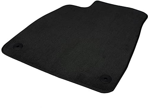 Fahrerseite Fussmatte für Audi A3 (8V) 2012-2020 | Fahrermatte Premium Textil in Premium Qualität Vorne (Einzeln) | Stufenheck Sportback 8V1 8VA | Passt Nicht in Mild-Hybrid