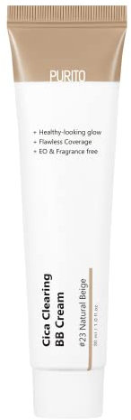 PURITO. Cica Clearing BB Cream 23 Natural Beige