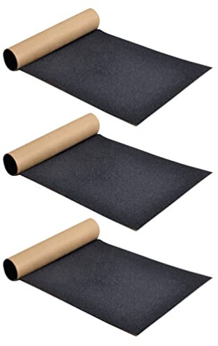 BESPORTBLE 3stücke Teiliges Skateboard Schleifpapier Professionelles Rutschfestes Material Austauschbare Skateboard Teile Kreative Designs Für Individuellen Stil