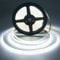 COB LED Streifen 5M,24V LED Streifen Tageslichtweiß 6000K 480 LEDs/m CRI90+Hohe Dichte gleichmäßiges Licht, COB LED Strips für Zuhause Küche,DIY Innenbeleuchtung Projekte (Netzteil nicht enthalten)