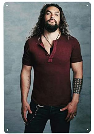 Lawenp Zac Metal Efron Poster, Metallblechschild, Retro-Poster, Vintage-Look, Reproduktion, Metallschild, 20,3 x 30,5 cm, Schild für Bar, Zuhause, Kaffee, Wanddekoration