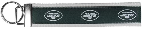 Siskiyou Sports NFL New York Jets gewebter Schlüsselanhänger, Einheitsgröße, Teamfarben
