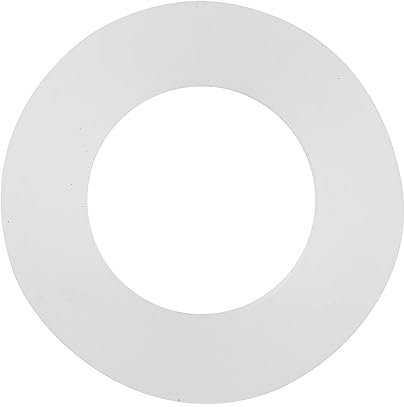 12 teiliges Flaches Silikondichtungs Sortiment Set, Ersatz Unterlegscheiben Unterlegscheiben Dichtung, Outdoor Gartenschlauch Unterlegscheiben Dichtungs Kombination für Wasserhahn Duschkopf(3/4)