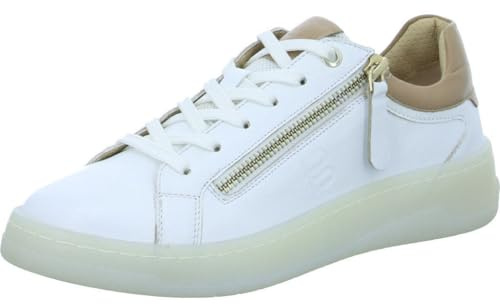 TT.BAGATT D31-AJF08 Damen Schnürer, White / Brown, 40 EU