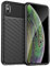 IDEWEI Phone case for iPhone XS Max,Refined carbon fiber,Anti-fall,Anti-fingerprint.360°Full protection case Black
