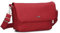 Zwei Damen Handtasche Mademoiselle.M M60 Umhängetasche 3 Liter breite Crossbody-Bag Magnetklappe Reißverschluss inklusive Schlüsselband klassisch-elegante Abendtascher (lipstick)