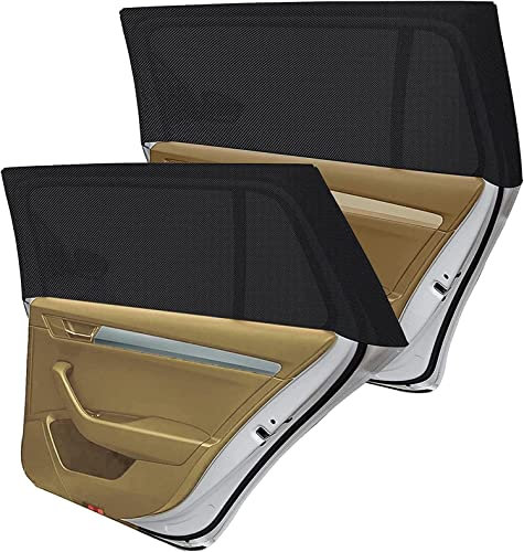 Generic 2PZ Tendine Parasole Auto Bambini Oscuranti - Protezione Solare Totale dai Raggi Solari - Tende a Sacco Universali per Finestrini, Facili da Installare e Rimuovere