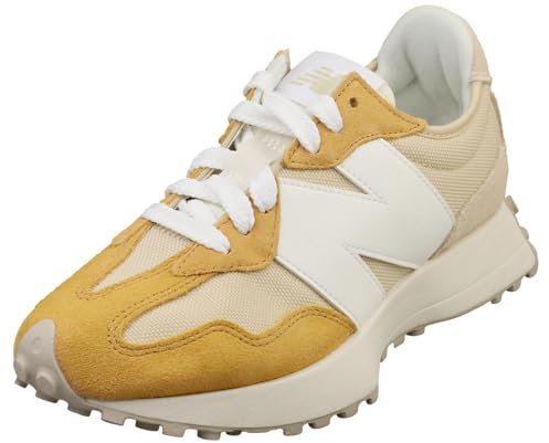 New Balance Homme 327 Sneaker, Jaune, 38 EU