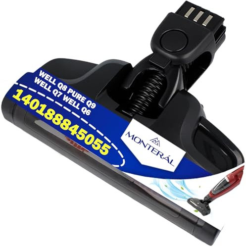 MONTERAL Turbo Spazzola per Aspirapolvere Scopa Elettrica Senza Fili con Codice Originale 140188845055 per Electrolux - Made in Italy - Garanzia di 10 Anni